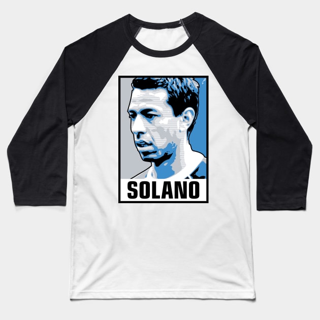 Solano Baseball T-Shirt by DAFTFISH